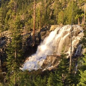 Eagle Waterfall is the most popular waterfall in the Lake Tahoe region.
