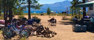Nevada Beach Lake Tahoe: bike accessible campgrounds