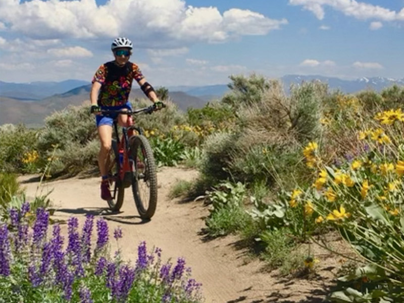 Clear Creek Mountain Bike Ride Carson Valley