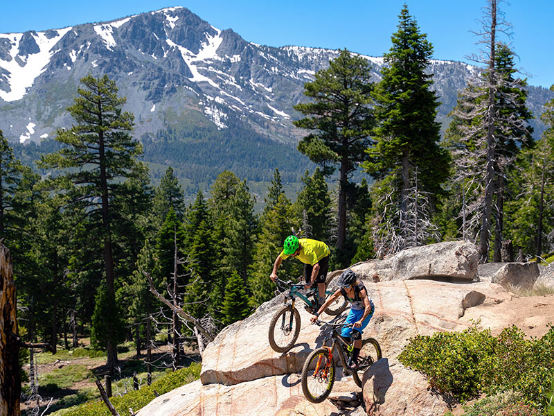 Whole Package Mountain Bike Ride Lake Tahoe