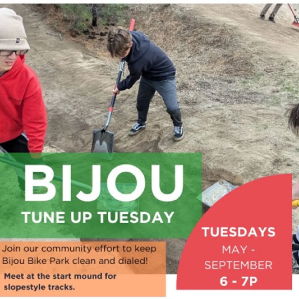 Tune Up Tuesdays at Bijou Bike Park south Lake Tahoe